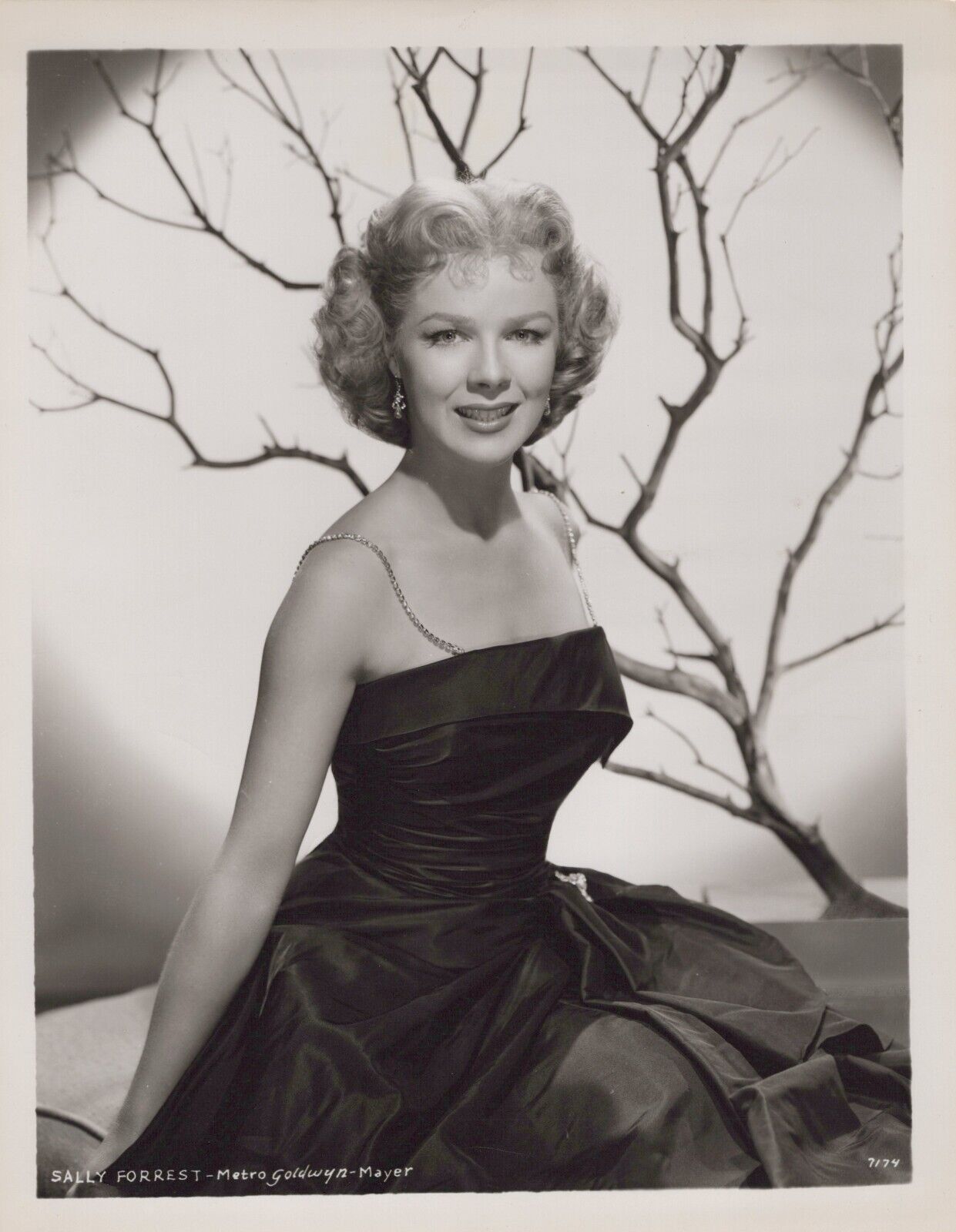Sally Forrest (1950s) 🎬⭐ Original Vintage - Stunning Portrait MGM Photo K 344