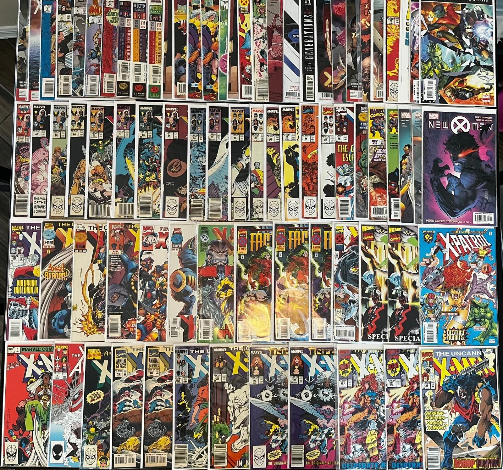 X-MEN (78-Book) Marvel Comics MEGA LOT with Annuals, Uncanny, Classic, All-New+