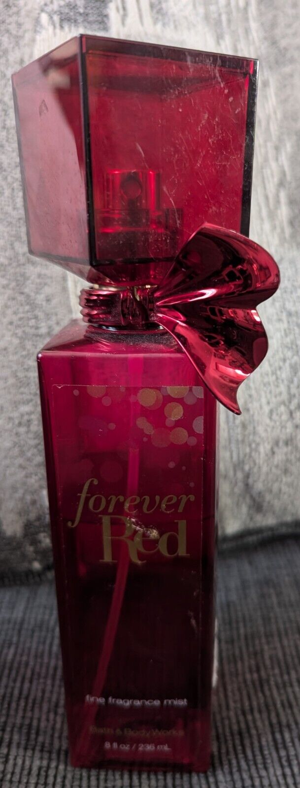 FOREVER RED 8 fl oz Fine Fragrance Spray Bottle 60% Full WOMENS Parfum