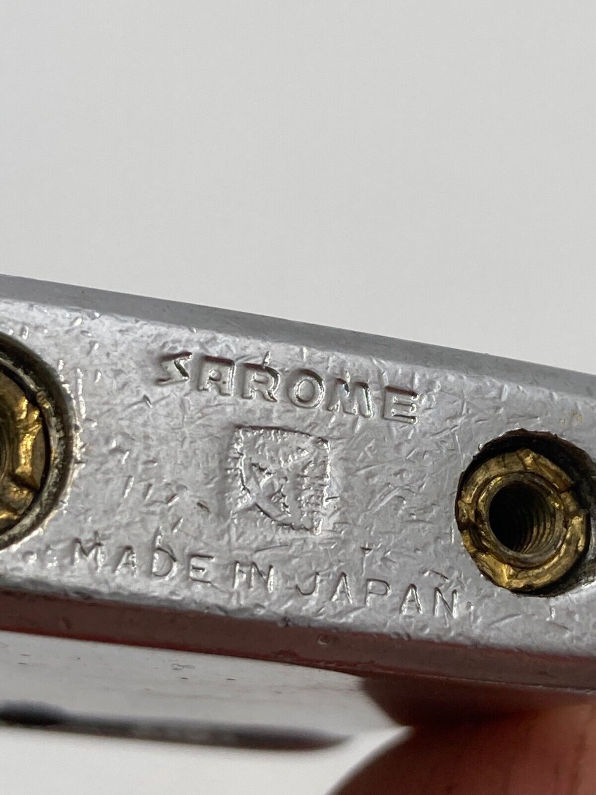 Vintage Collectible Sarome Metallic Chrome Silver Lighter Gas Japan Restoration