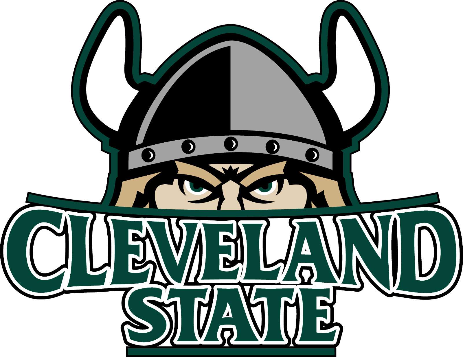 Cleveland State Vikings NCAA College Team Logo 4\