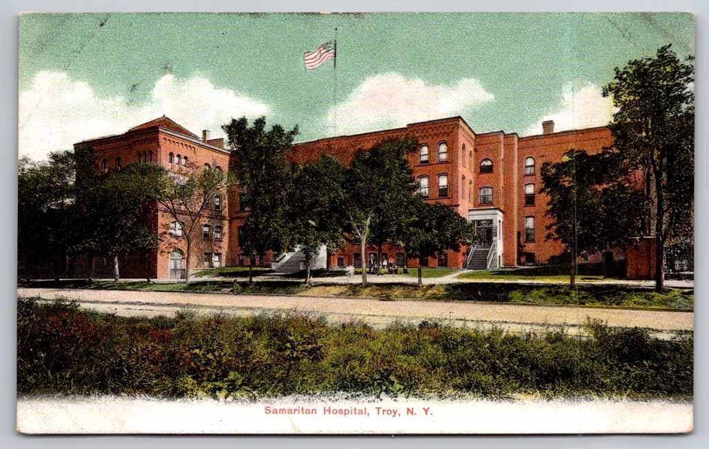 Samaritan Hospital Troy NY New York Postcard 