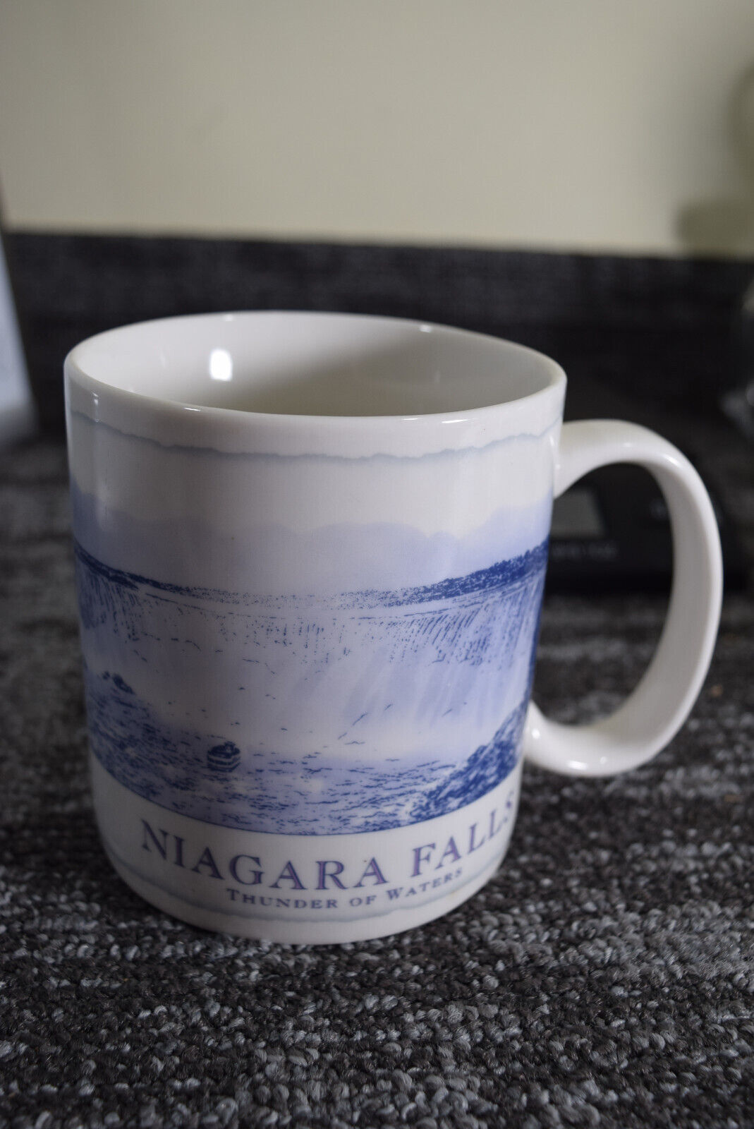 2008 Starbucks Architectural Series Niagara Falls NY Coffee Mug Thunder Waters