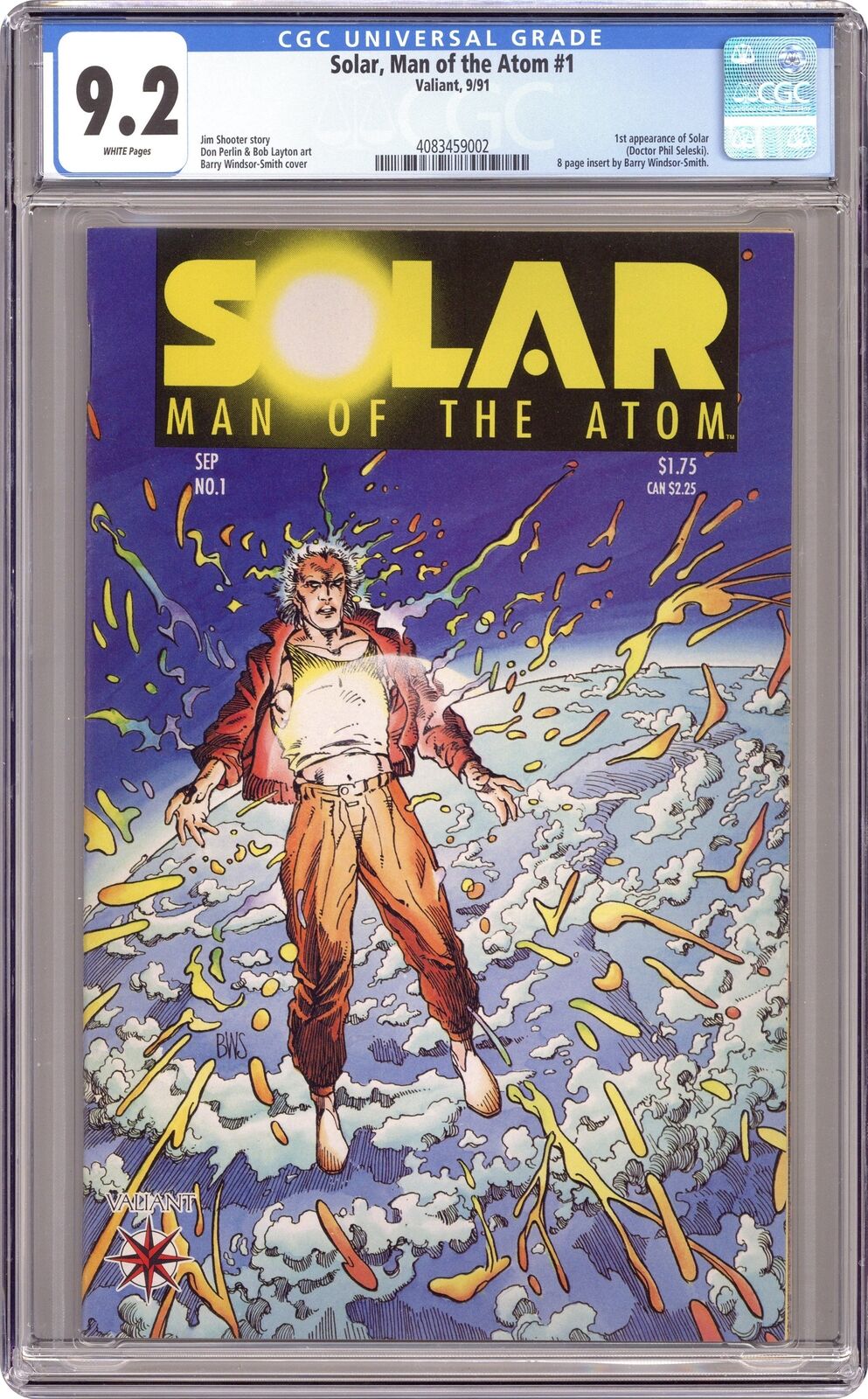 Solar Man of the Atom #1 CGC 9.2 1991 4083459002