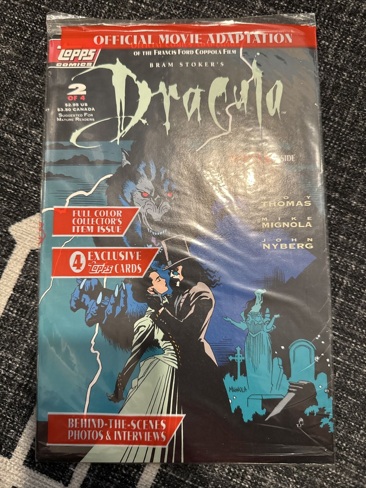 Topps- Bram Stoker's Dracula #2 NM Unopened