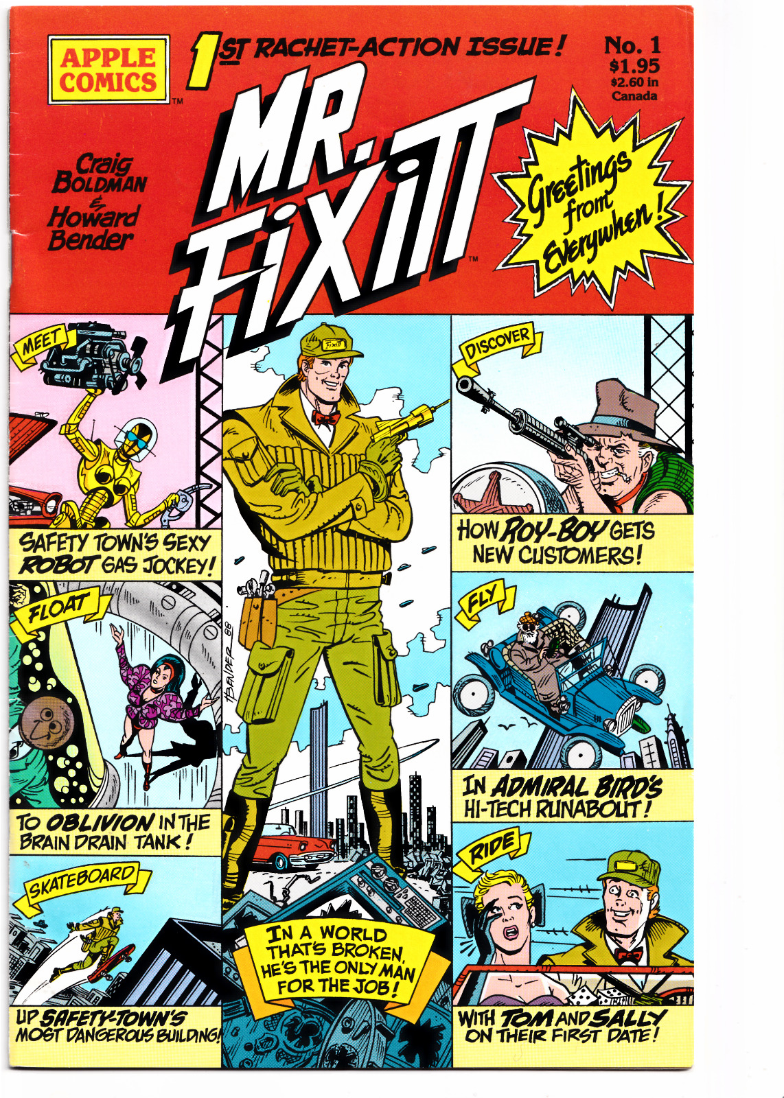 Mr. Fixitt #1 1989 Apple Comics