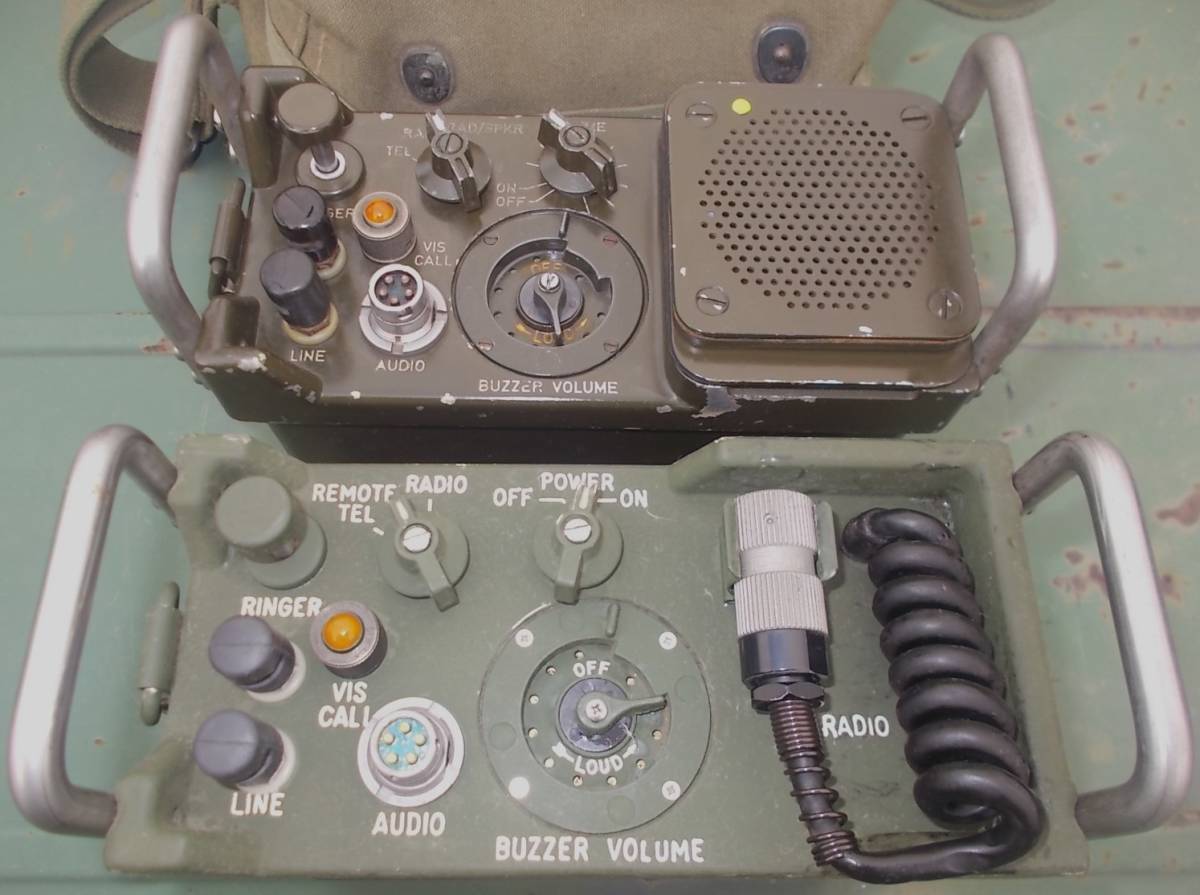 US Military GRA-39 Remote Control Set (PRC-25 PRC-77 RT-246) Used WORKING NA256