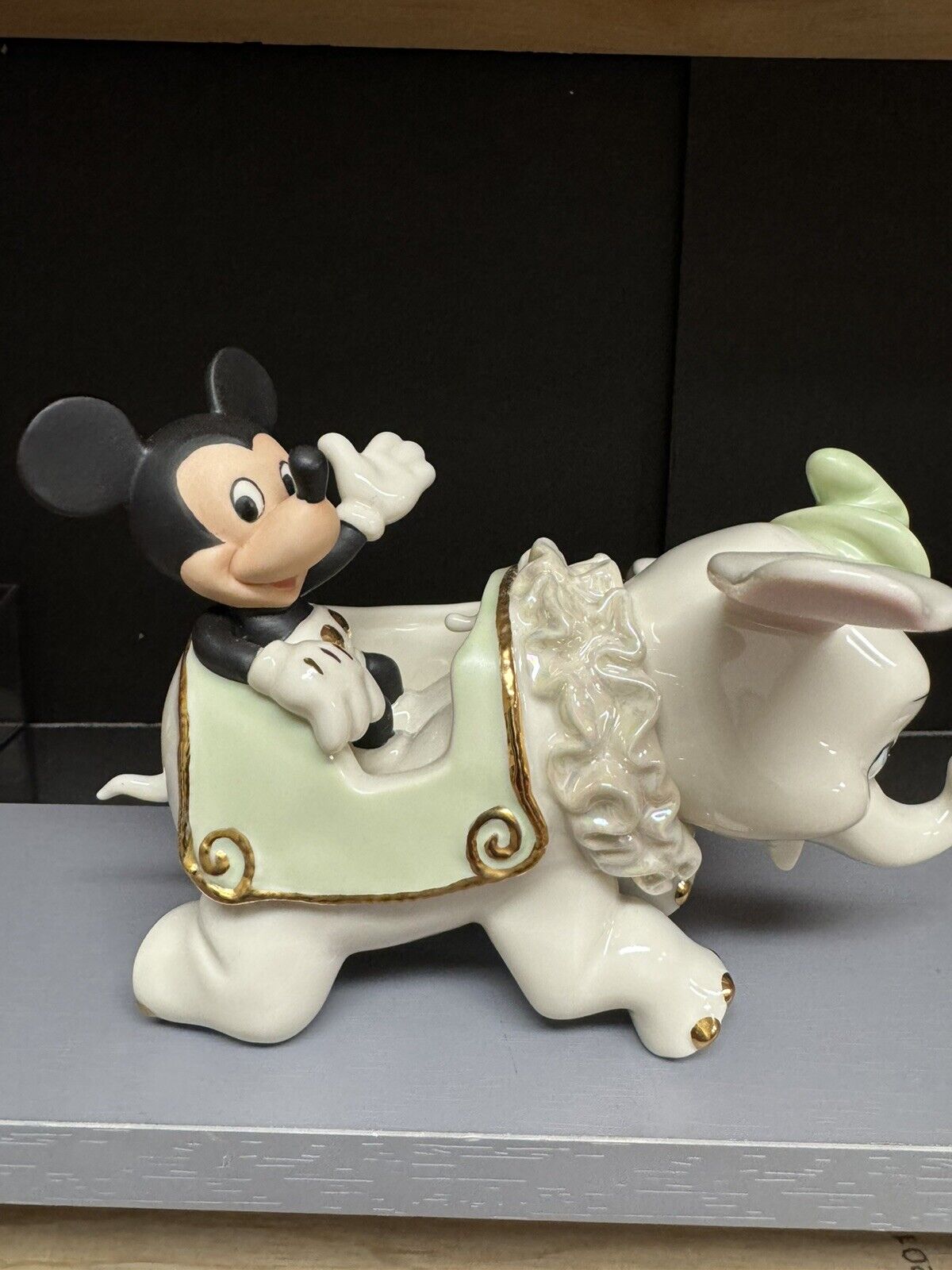 Lenox Disney Fun With Mickey & Dumbo Classic Edition Figurine No Box