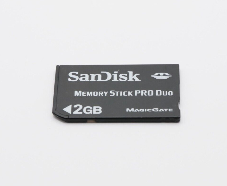 Sandisk 2Gb Memory Stick Pro Duo Magic Gate Memory card