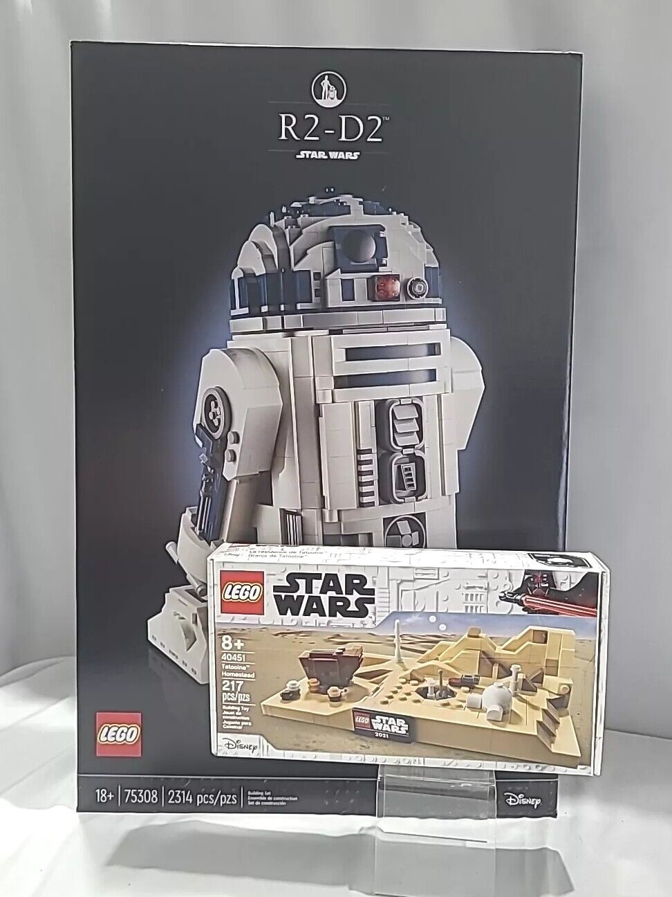 LEGO Star Wars R2-D2 75308 & Tatooine Homestead 40451 NIB Limited Edition Rare