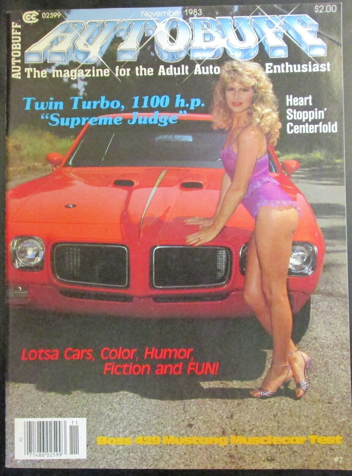 Autobuff Magazine November 1983 Volume 2 Number 6 Issue #7