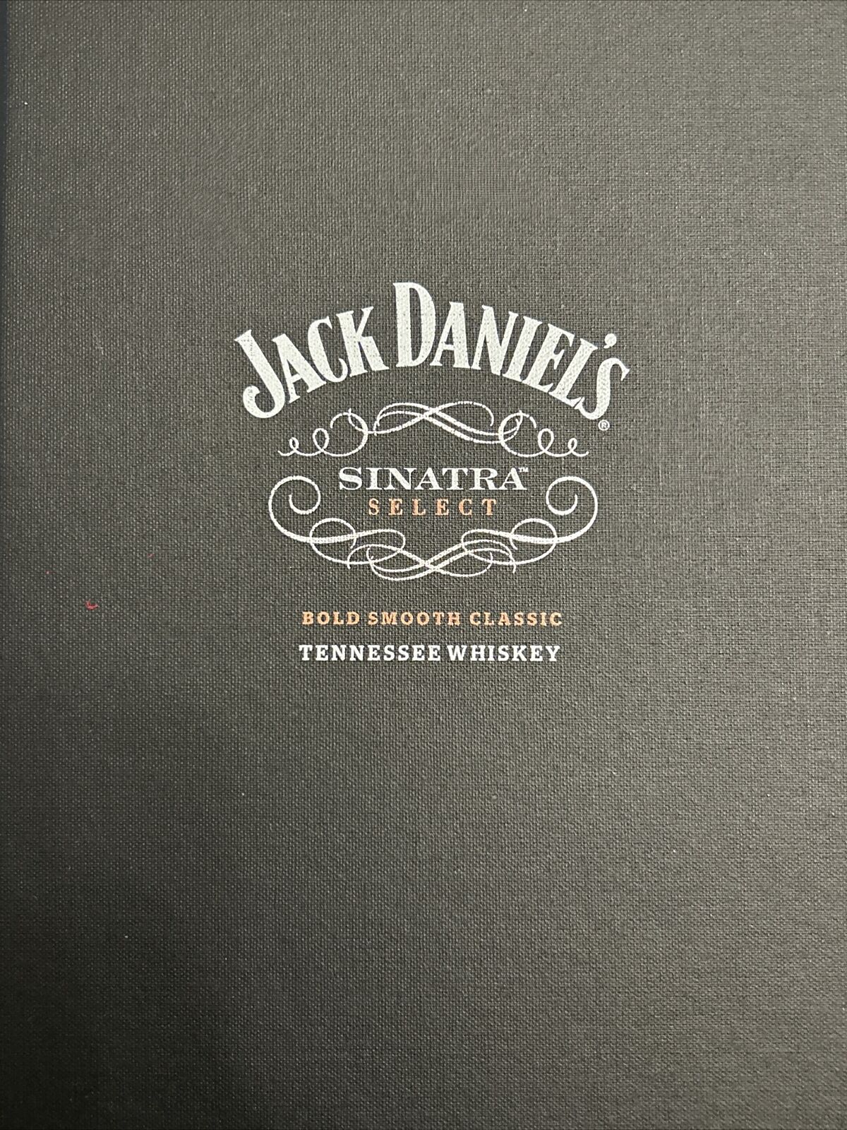 Jack Daniels Frank Sinatra Select - Original Box & Book  (no bottle)