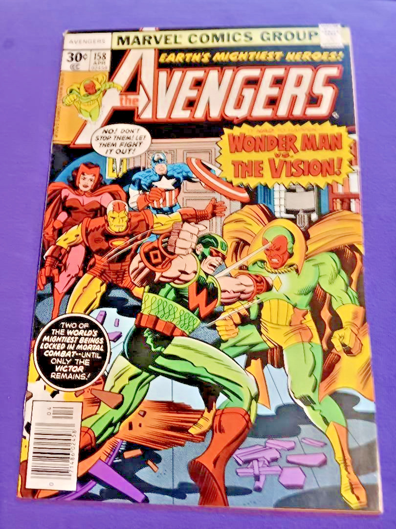 The Avengers #158  1977 Jack Kirby cover