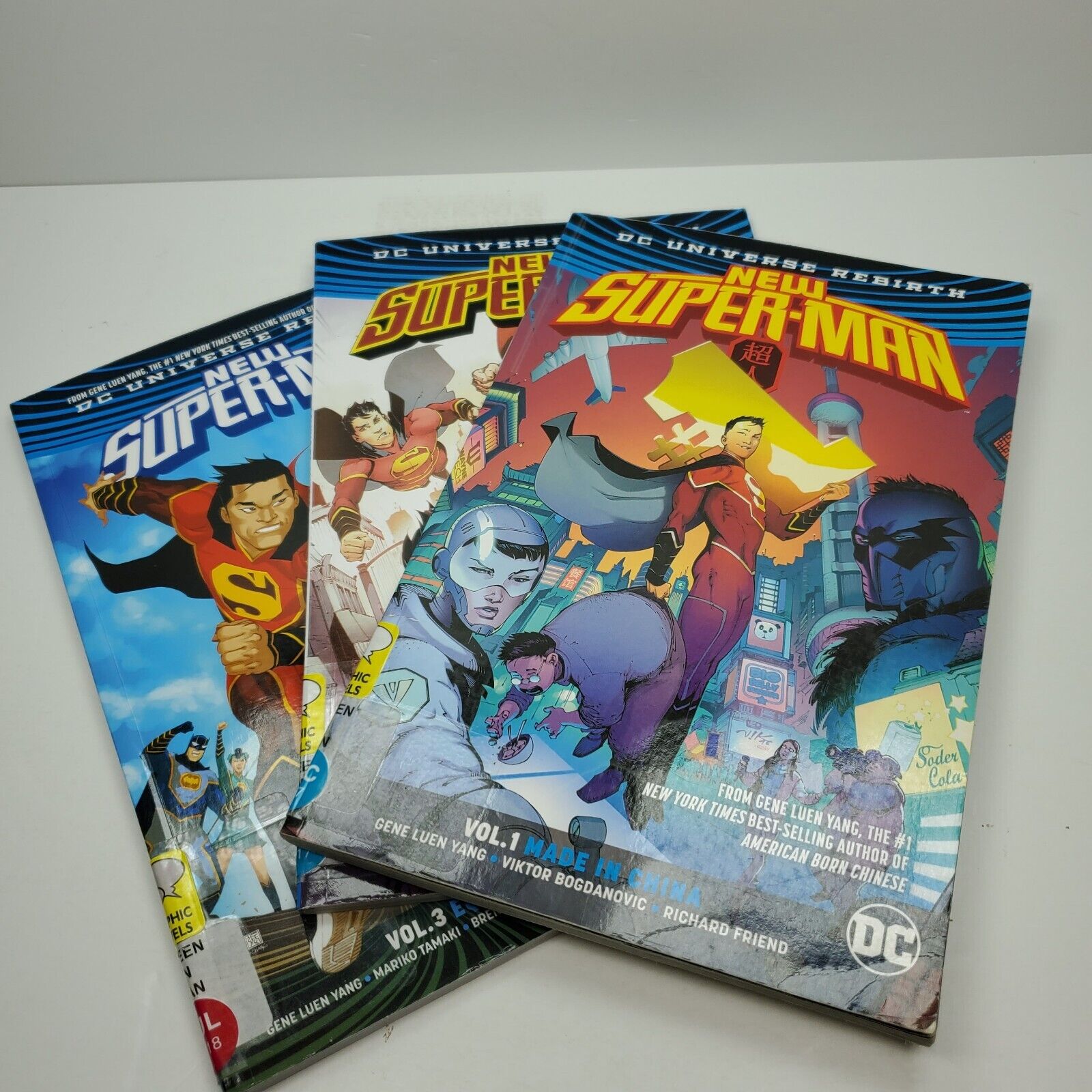 GN/TPB New Superman Vol 1-3 2018  DC Rebirth Ex Library Lot Set