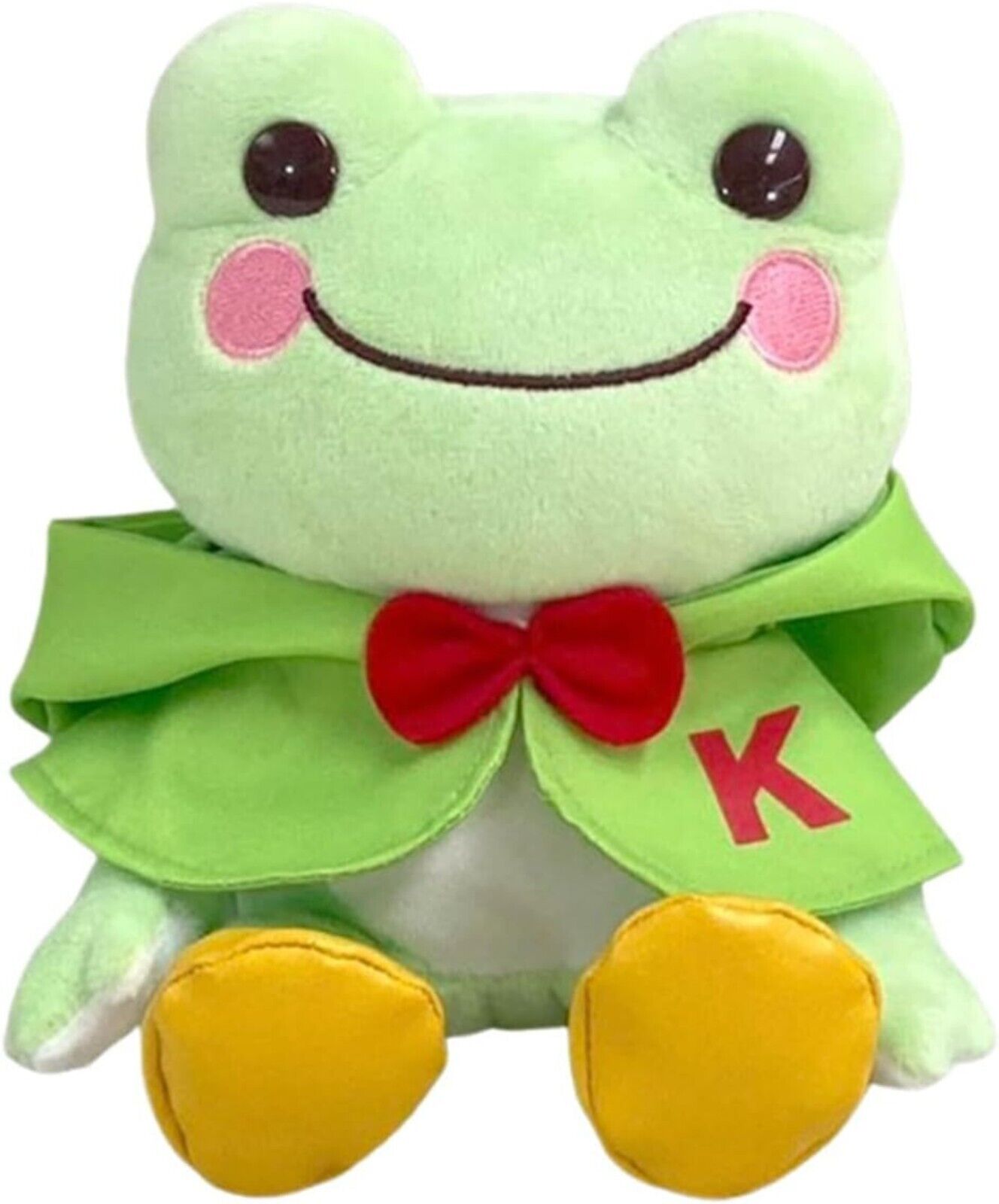 Sanrio Character Kero Kero Keroppi x Pickles the Frog Stuffed toy Rain Poncho B