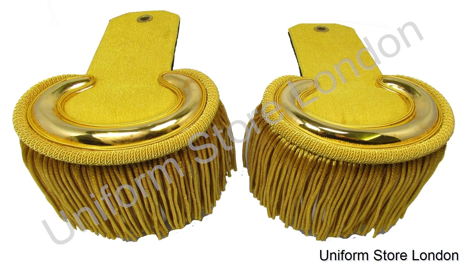 Shoulder Board all Gold with Gold Wire Fringe Sold Pair R766