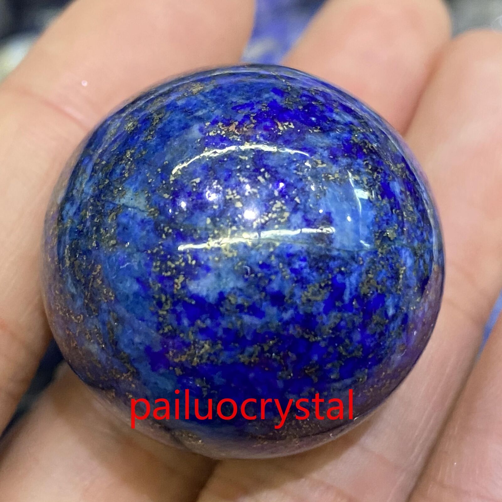 1pc Natural Lapis lazuli jasper Ball Quartz Crystal Sphere Reiki Healing 30mm