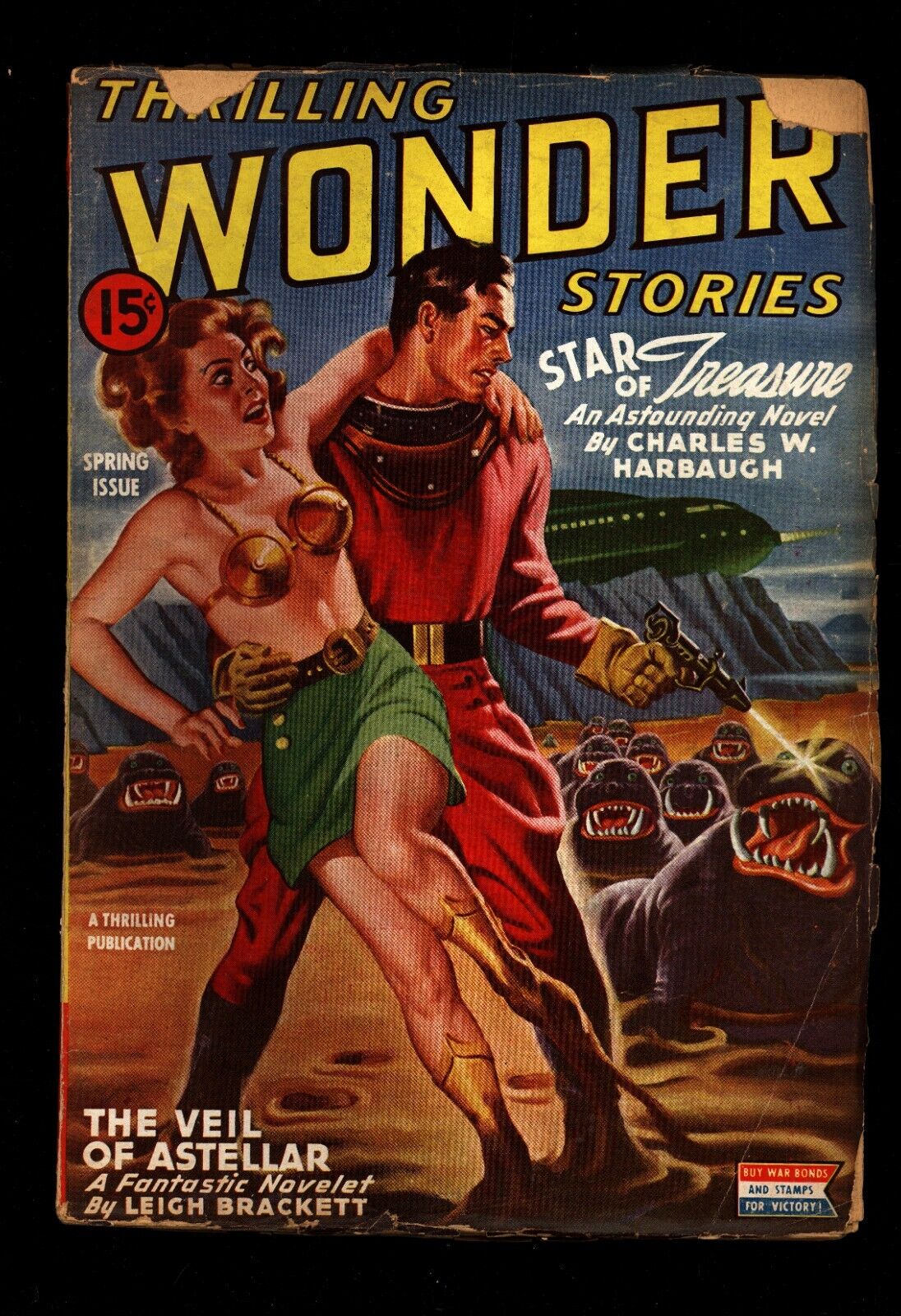 Thrilling Wonder Stories vol 25 # 3 G+ 2.5 \