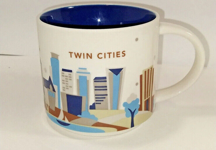 2017 Starbucks You are Here Twin Cities Coffee Mug Collection YAH Minnesota Cup