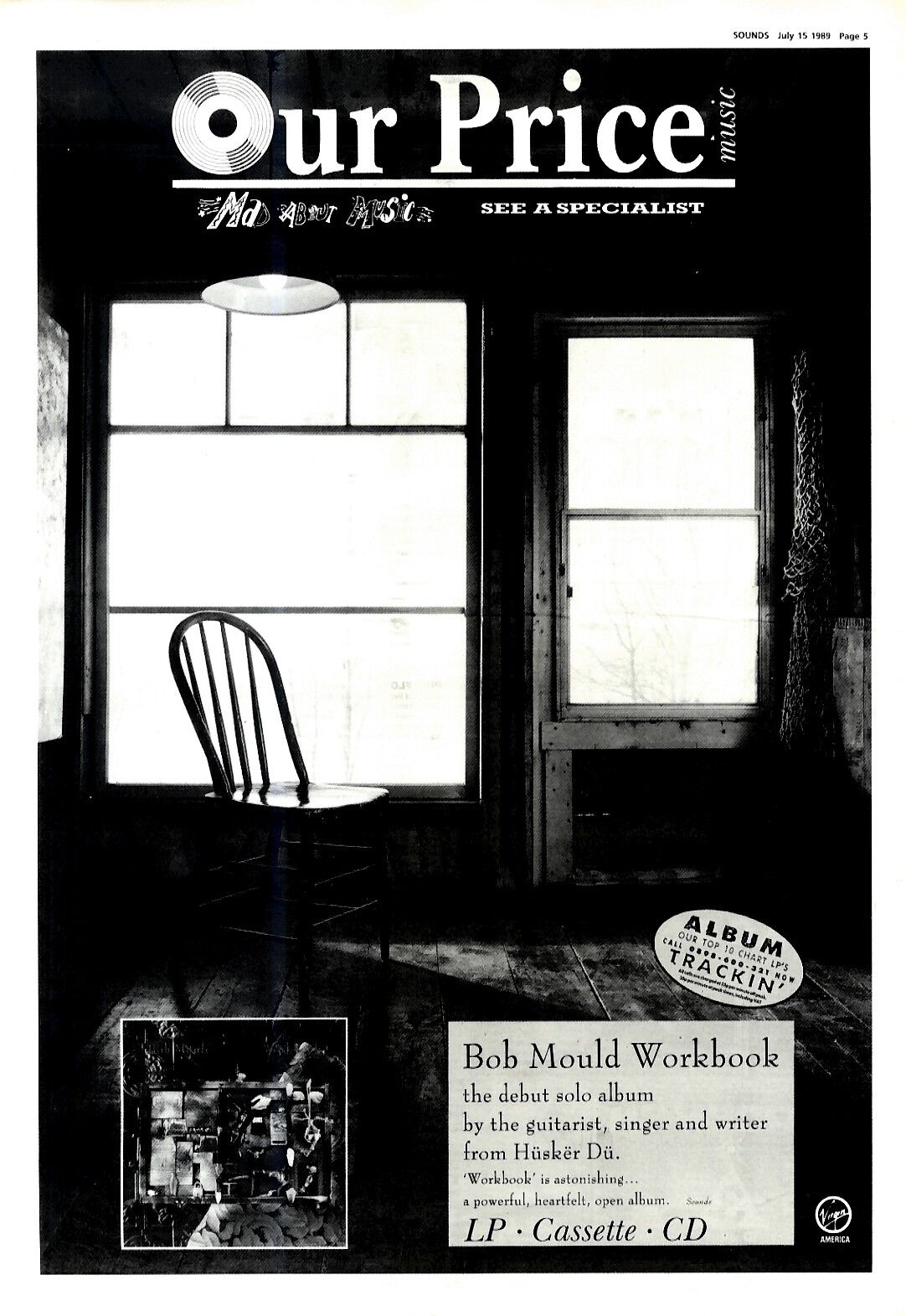 NPBK15 ADVERT 15X11 BOB MOULD : WORKBOOK
