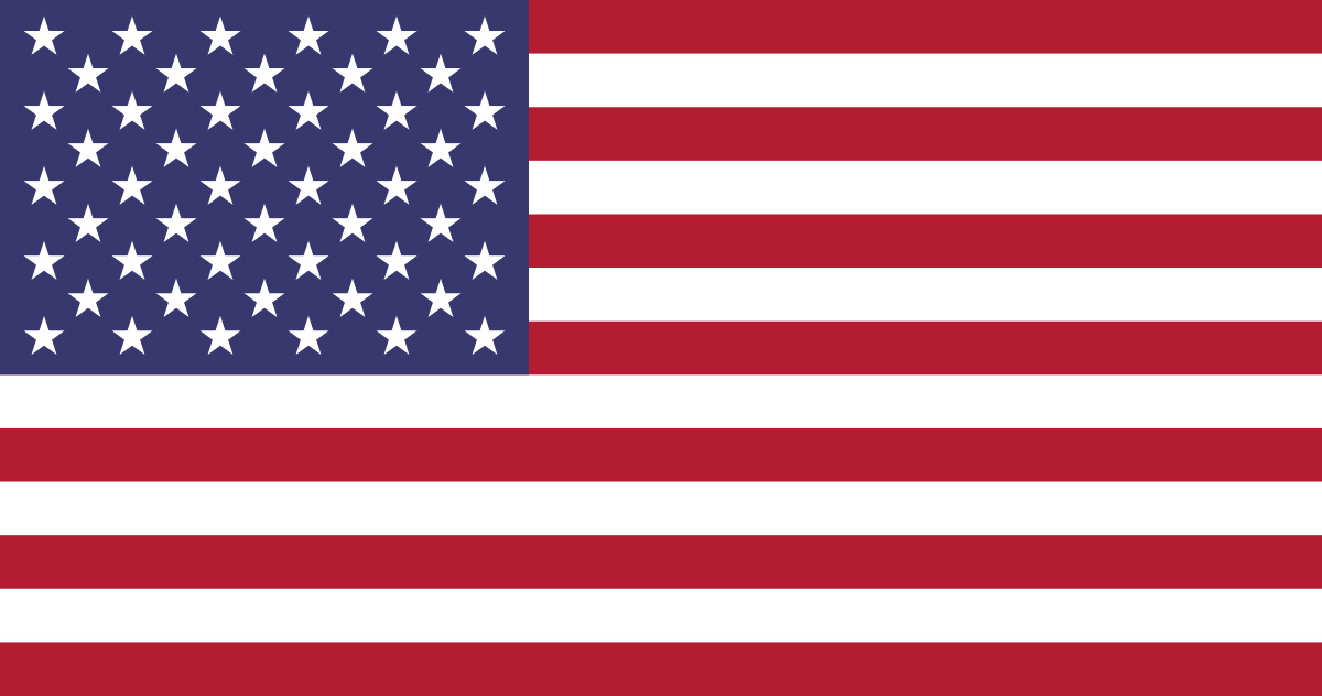 United States of America Flag Die Cut Glossy Fridge Magnet