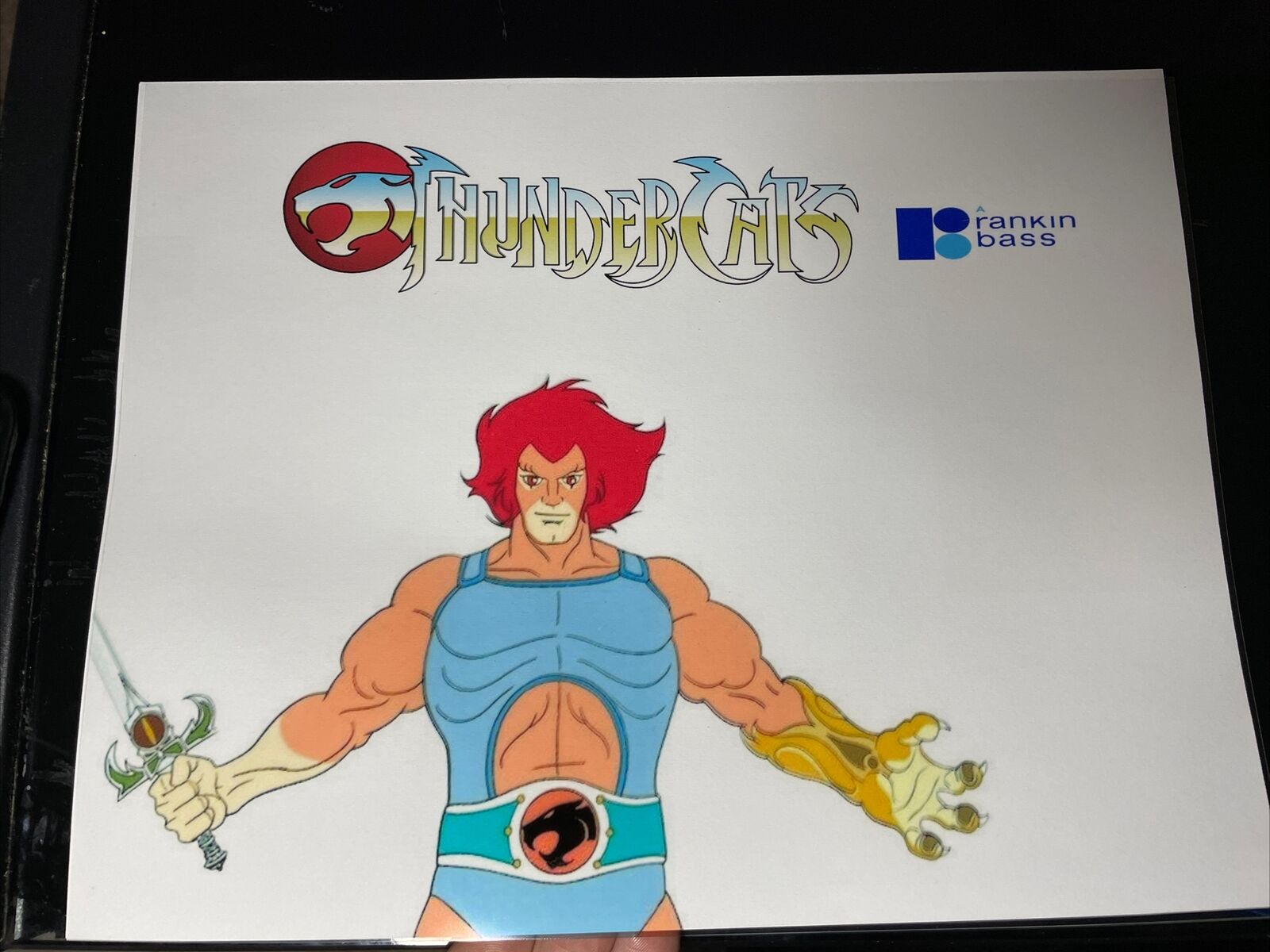 THUNDERCATS Animation Cel Print Anime vintage cartoons PUBLICITY CONCEPT R1