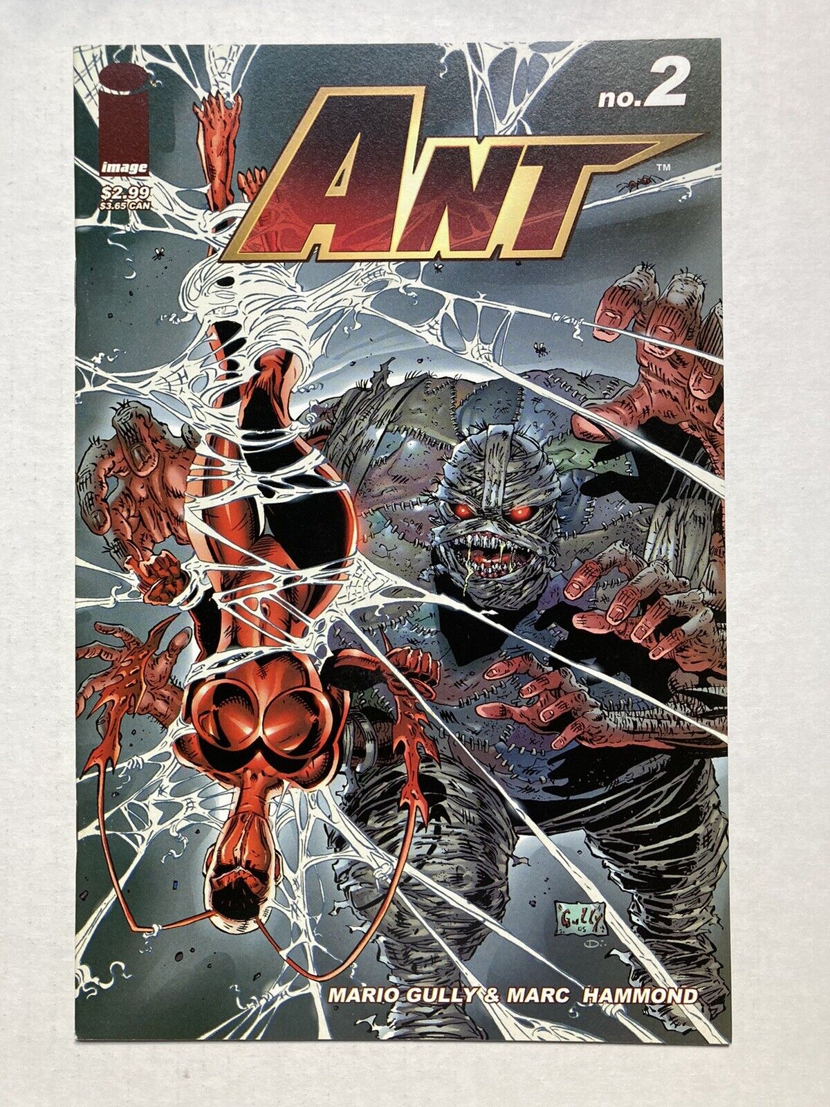 ANT #2 IMAGE COMICS MARIO GULLY SPAWN APPEARANCE 2005 Comic