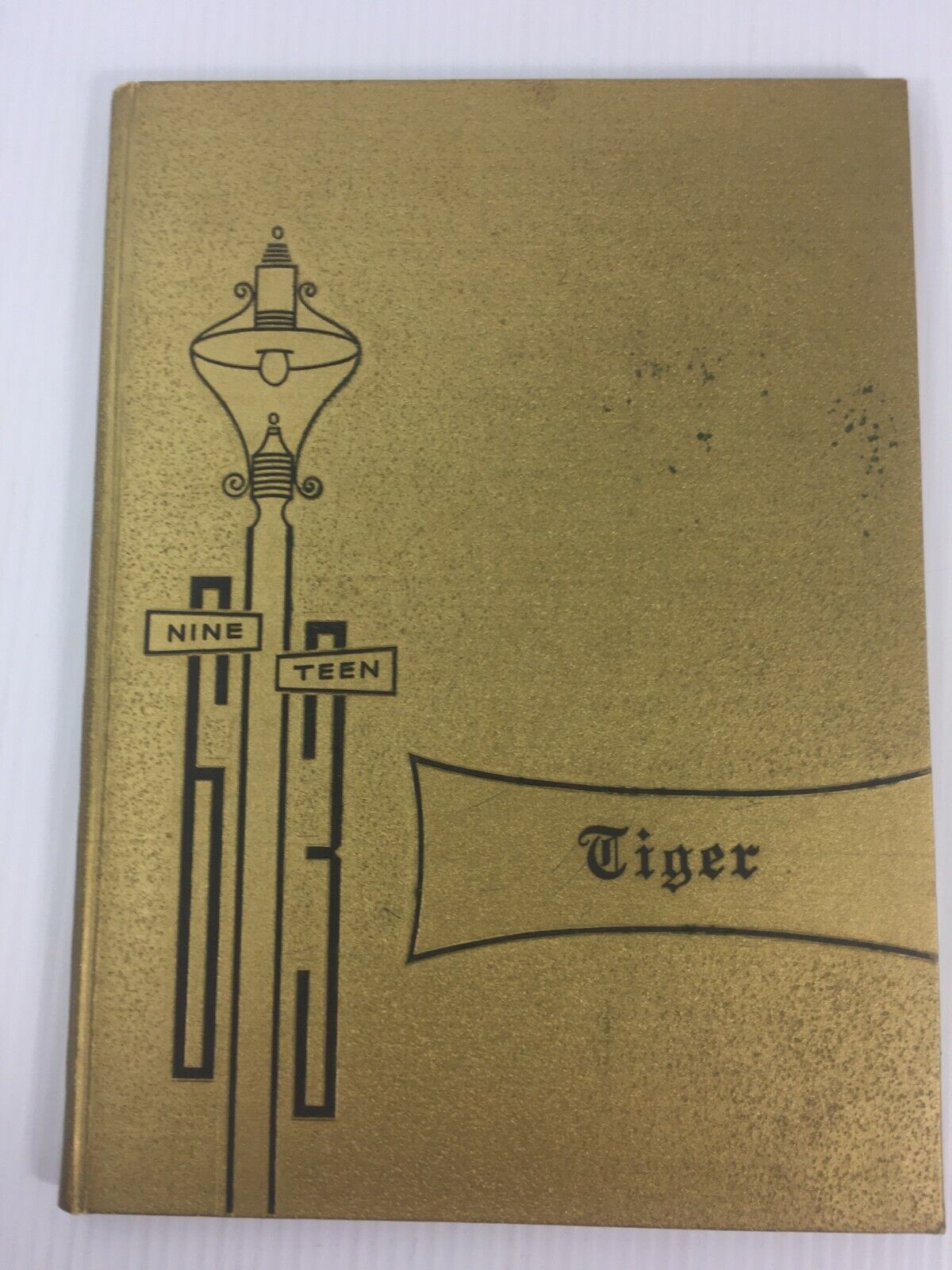 Vintage School Yearbook Annual 1963 Tiger May High School May TX
