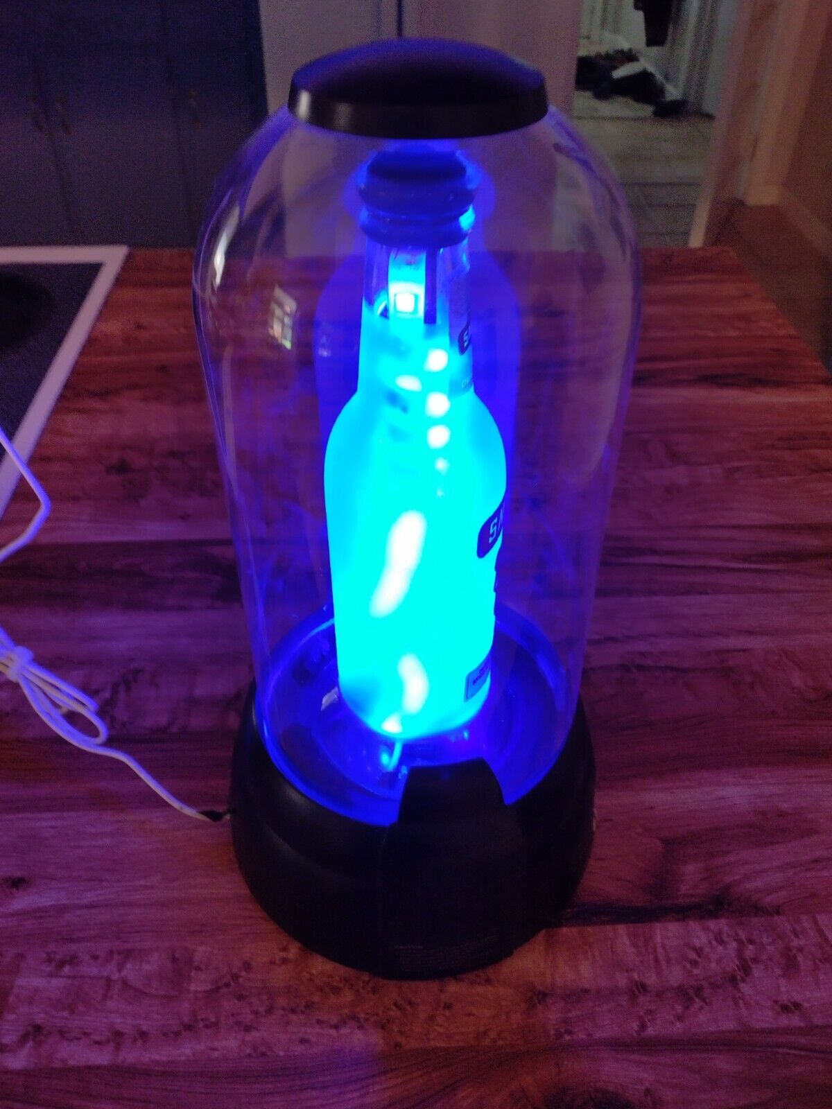 Smirnoff Ice Plasma Light Up Bottle Electric Lamp Sign Display Working Condition