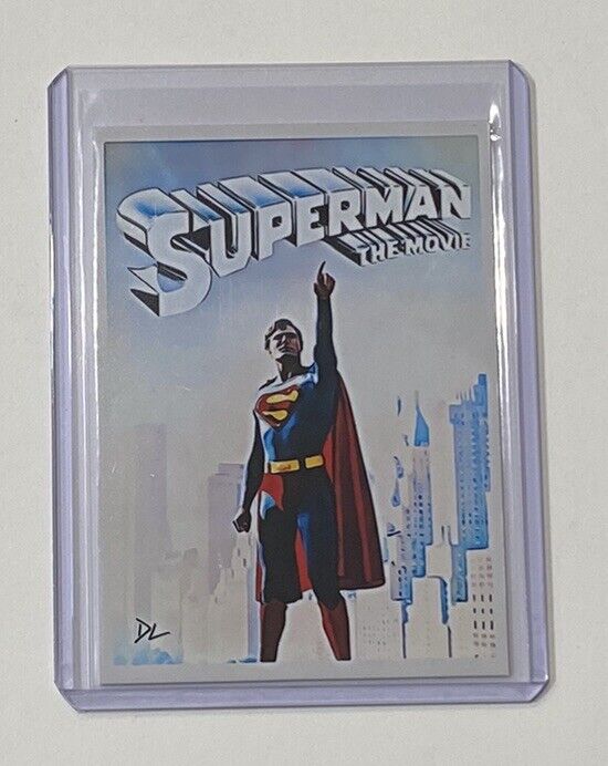 Superman The Movie Limited Edition Artist Signed Trading Card 4/10