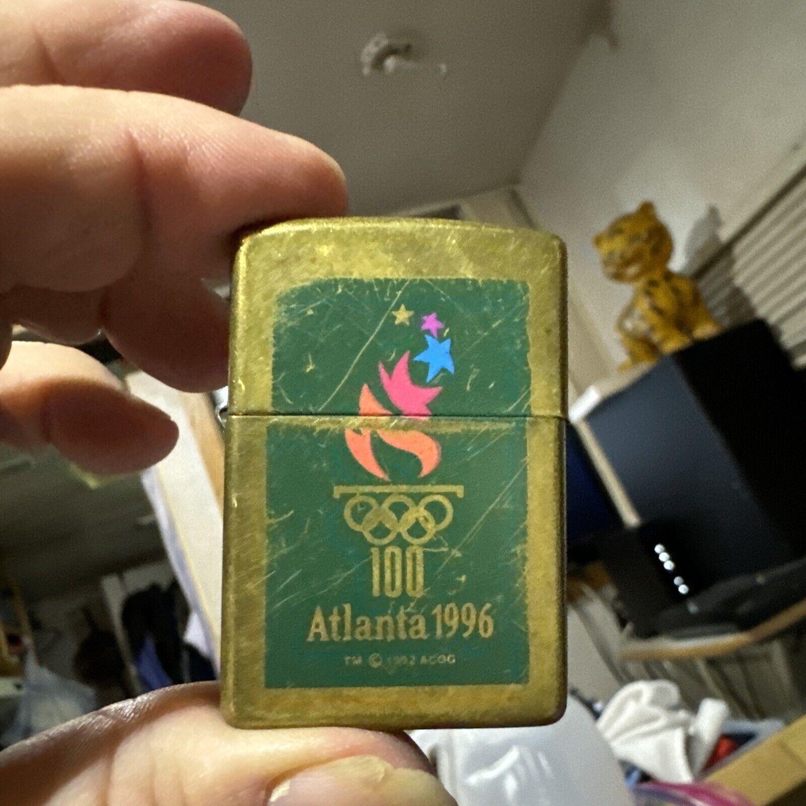 Vintage Zippo Atlanta 1996 Olympic's Lighter
