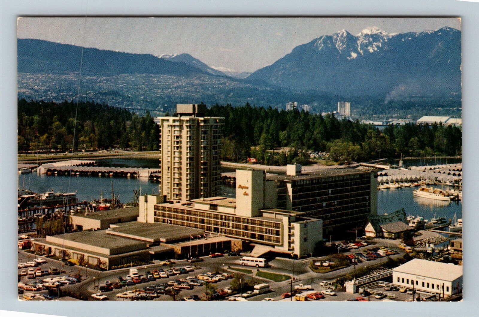 Vancouver BC-British Columbia Canada, Bayshore Inn, Vintage Postcard