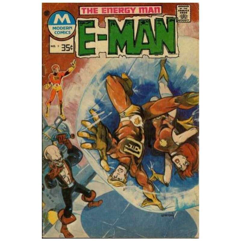 E-Man (1973 series) #9 Modern reprint in Fine condition. Charlton comics [z`