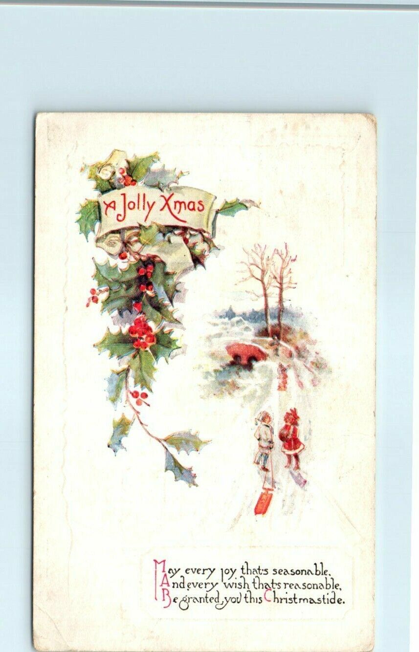 Postcard - Jolly Christmas