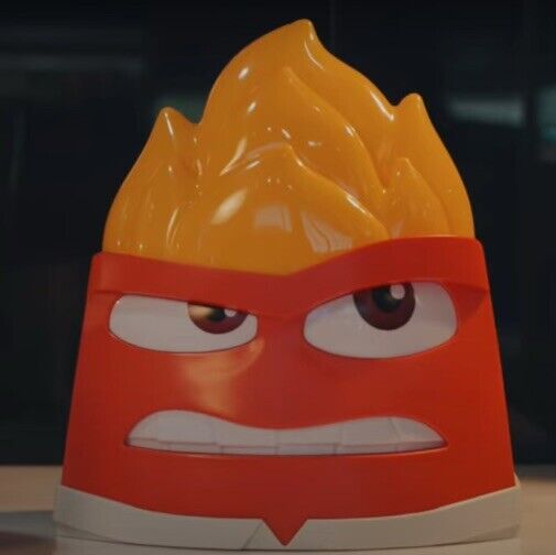 **Preorder** Inside out 2 Anger Exclusice Regal popcorn bucket