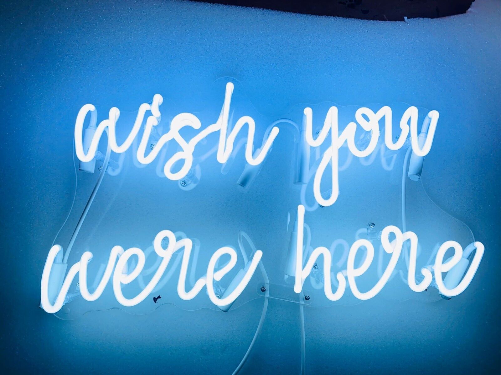 Wish You  Were Here Neon Sign Light Lamp 20\