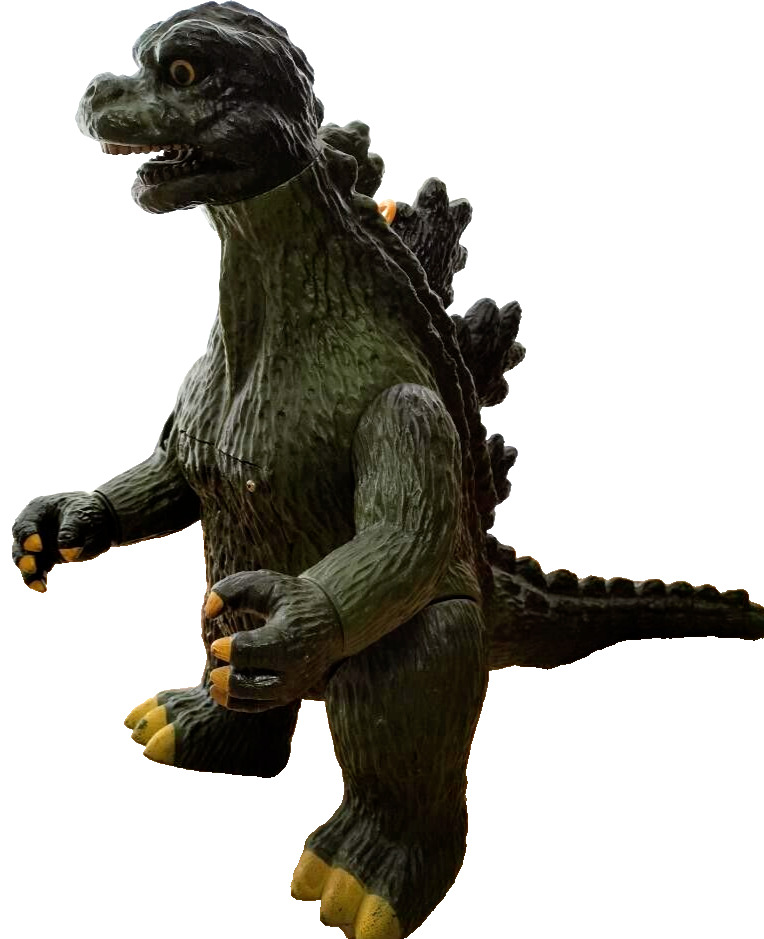 Godzilla Jumbosaurus POPY Japan Toho Toy Monster Showa Jumbo Machinder Used