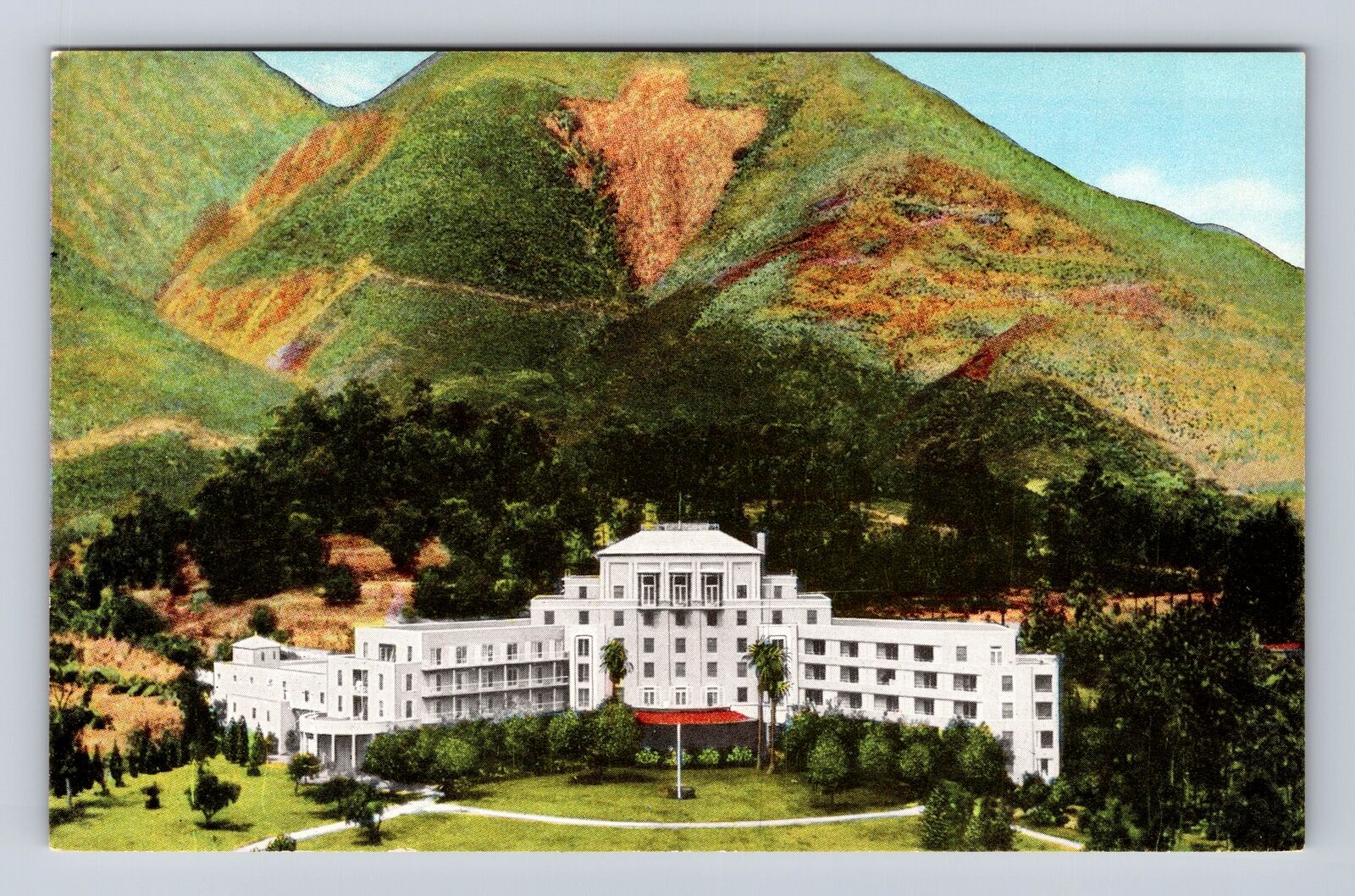 San Bernardino CA-California, Arrowhead Springs Hotel & Spa, Vintage Postcard