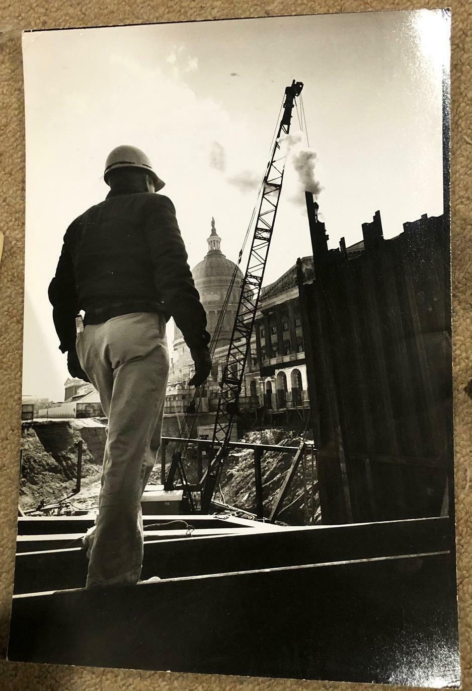 Original LIFE Magazine Photograph Robert Phillips Capitol Reconstruction 3/15/60