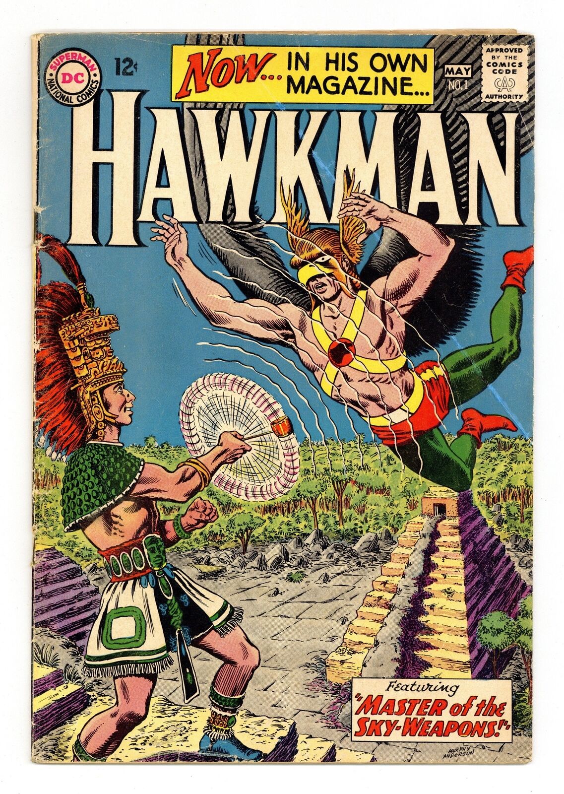 Hawkman #1 GD 2.0 RESTORED 1964