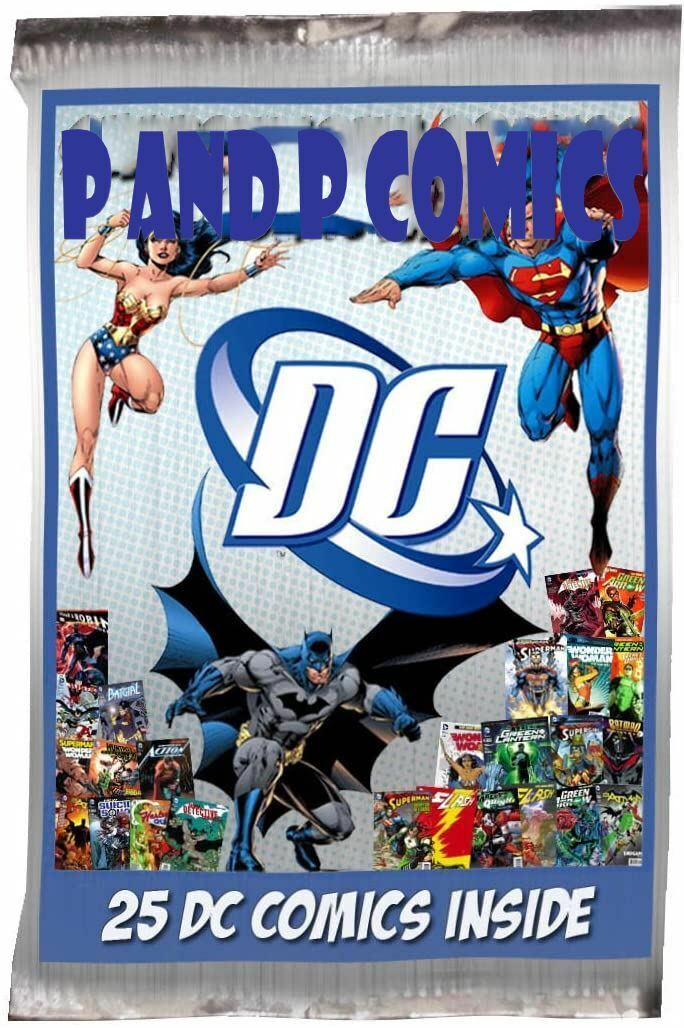 Dc-25 Comics Book Lot All Dc Comics No Duplicates Vf+ To Nm+Superman,Batman,Jla