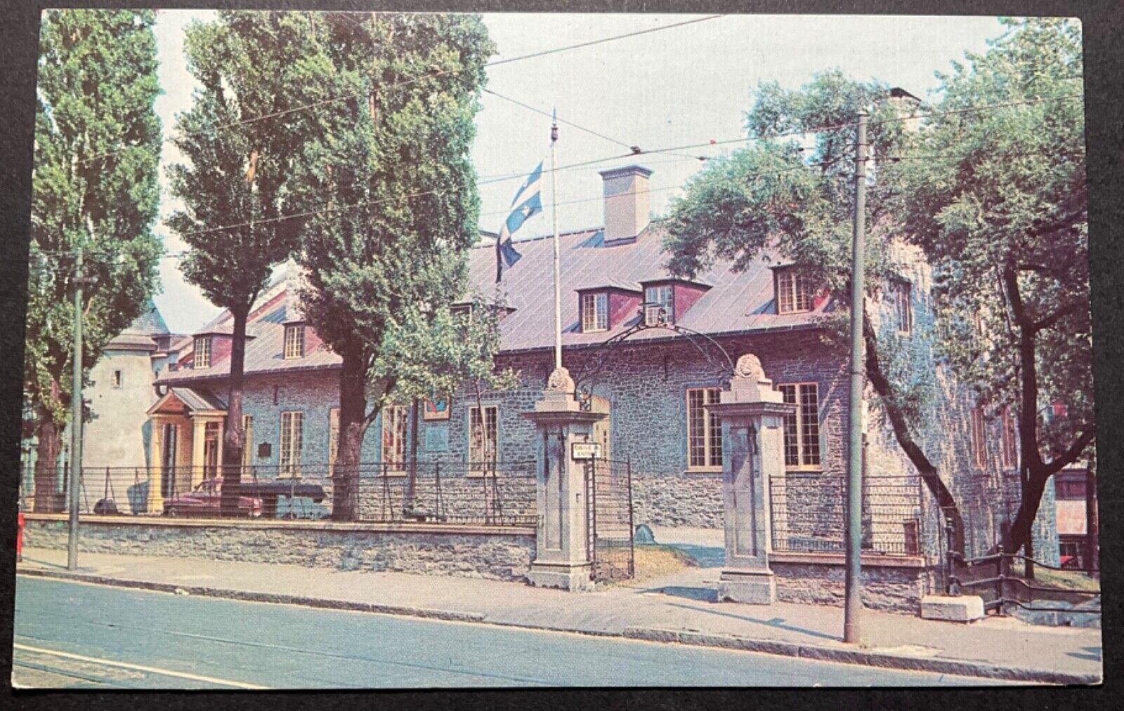 Montreal Canada Postcard Chateau De Ramezay The Oldest Building In Montreal