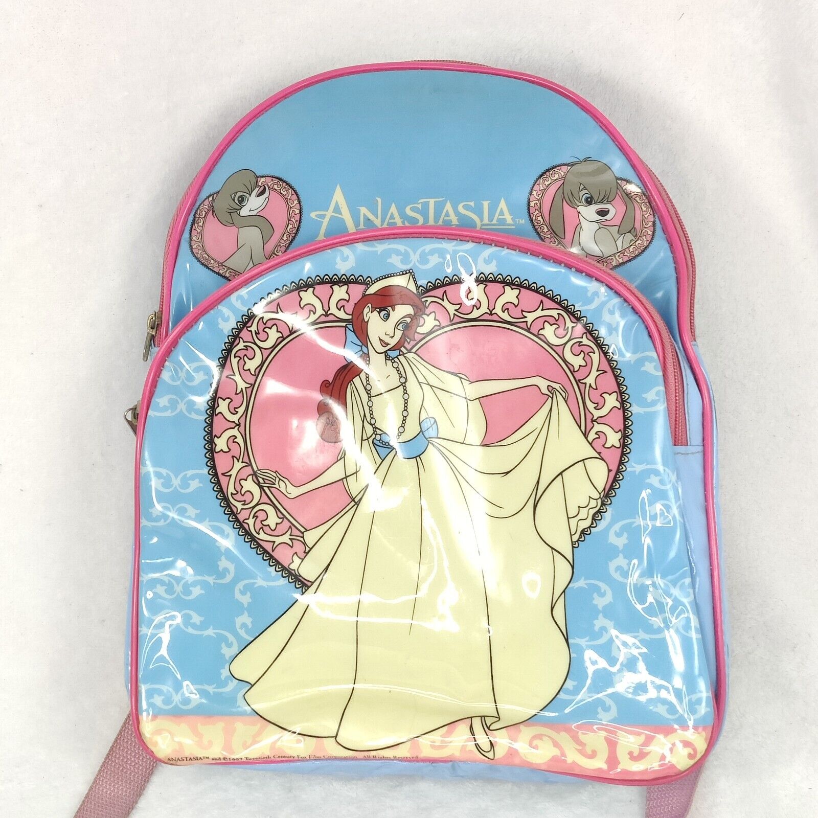 1997 Disney Anastasia Backpack For Kids Plastic See Photos