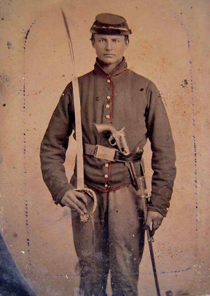 Master Series Collection Civil War Soldier Ninth-Plate Tintype C2728RP