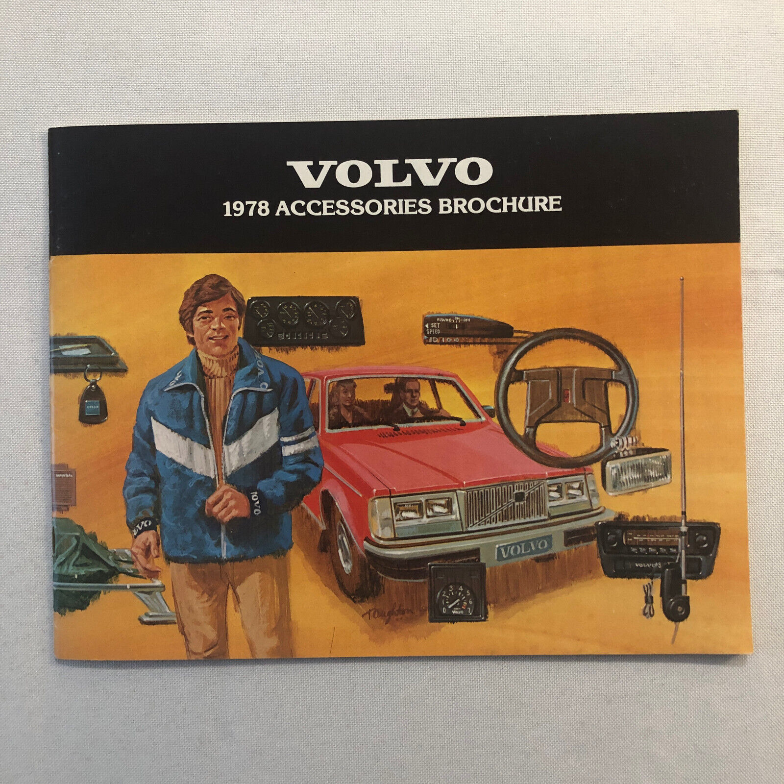 1978 Volvo Accessories Sales Brochure Catalog GT Sport Audio Lifestyle +