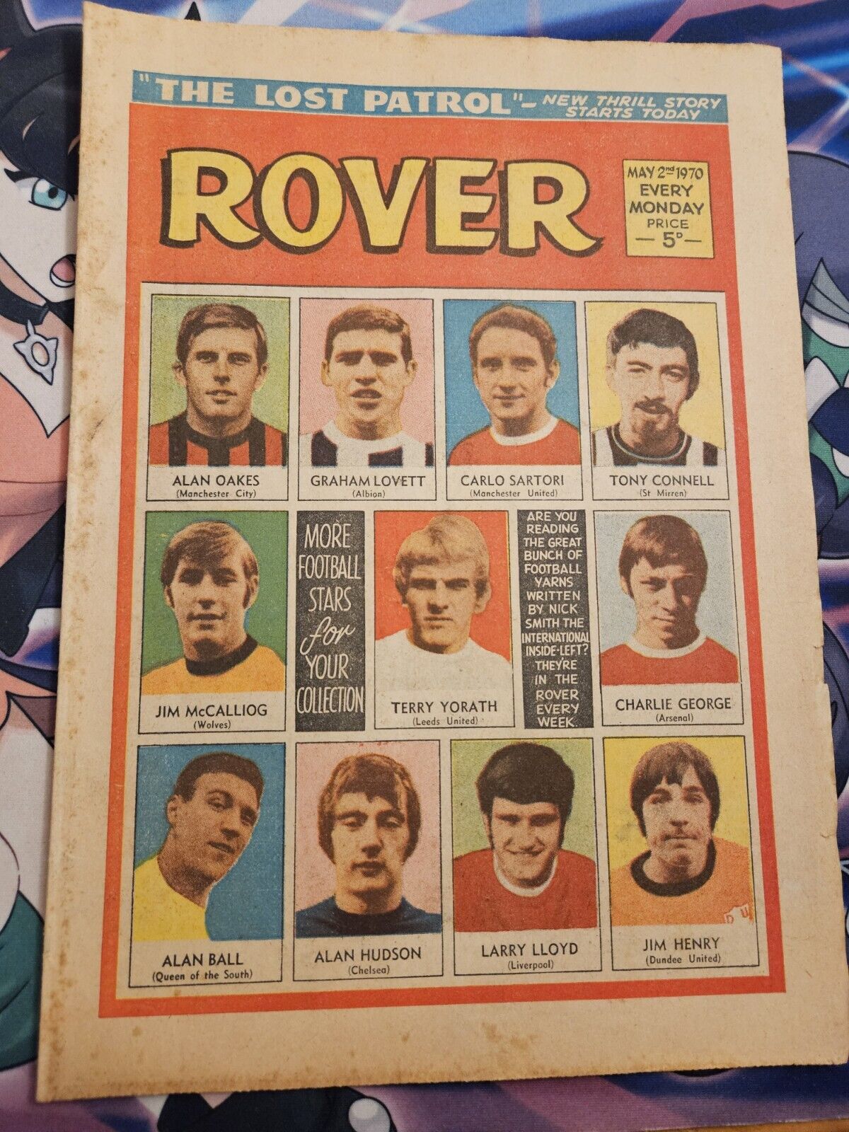 Vintage Rover May 2 1970 Football