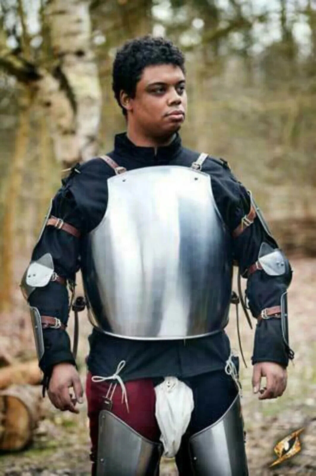 Medieval 16 gauge Soldiers Torso Polished Steel Cuirass Knight Breastplate Armor