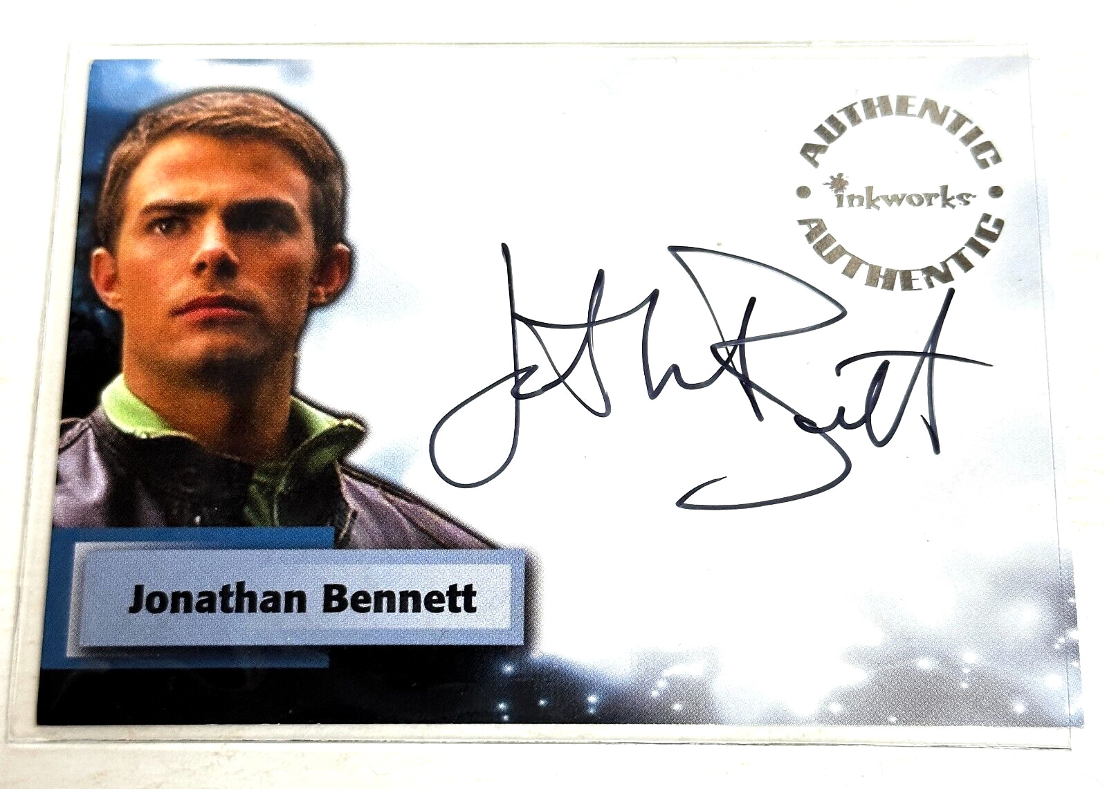 2005 Smallville Season 4 Autograph Card Signed by Jonathan Bennett (Kevin Grady)