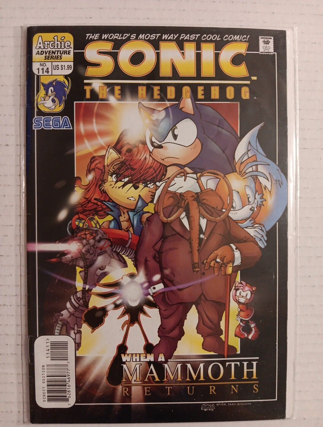 Sonic The Hedgehog 114 Comic Book