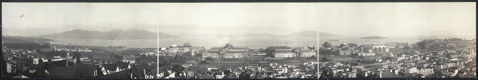 Photo:1914 Panoramic: Exhibition grounds at San Francisco,Feb. 20,1914